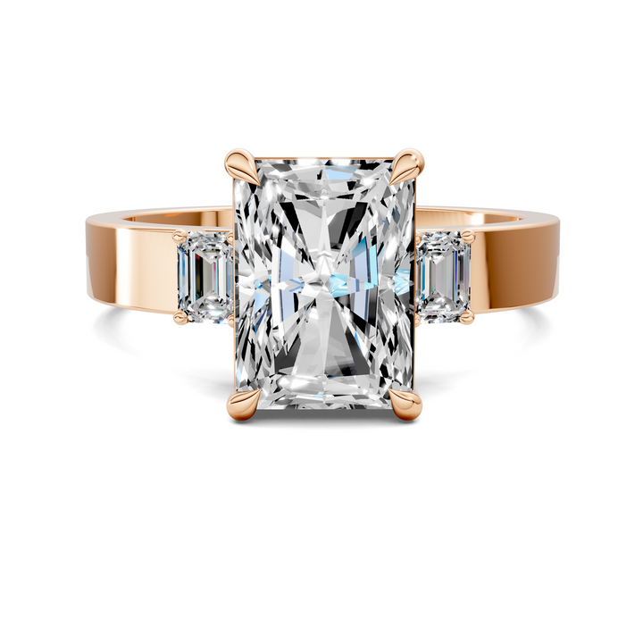 Brandy Three Stone Ring