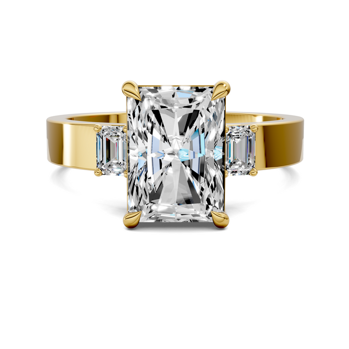 Brandy Three Stone Ring