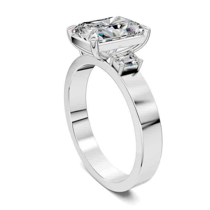 Brandy Three Stone Ring