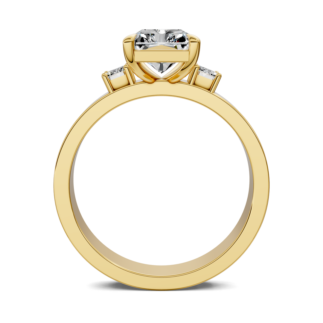 Brandy Three Stone Ring