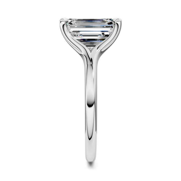 Jillian Split Shank Solitaire Ring