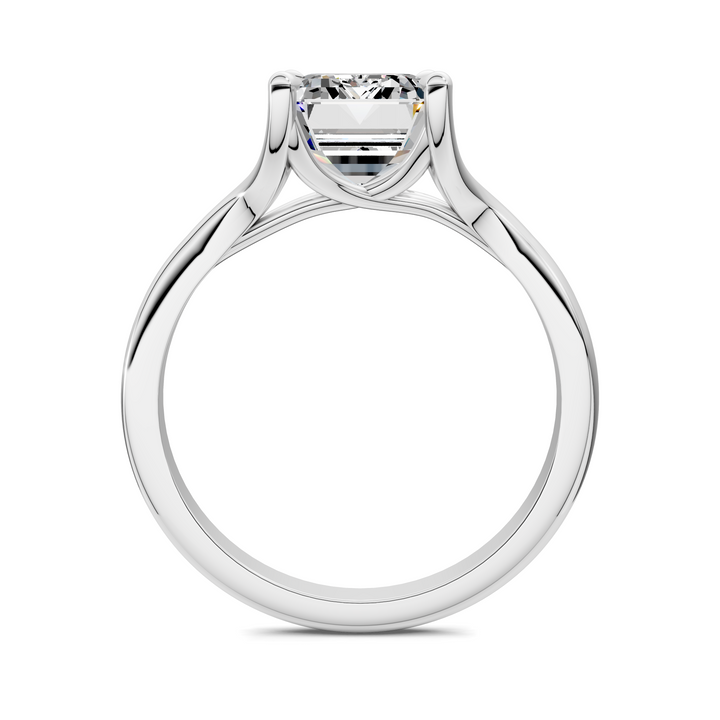 Jillian Split Shank Solitaire Ring