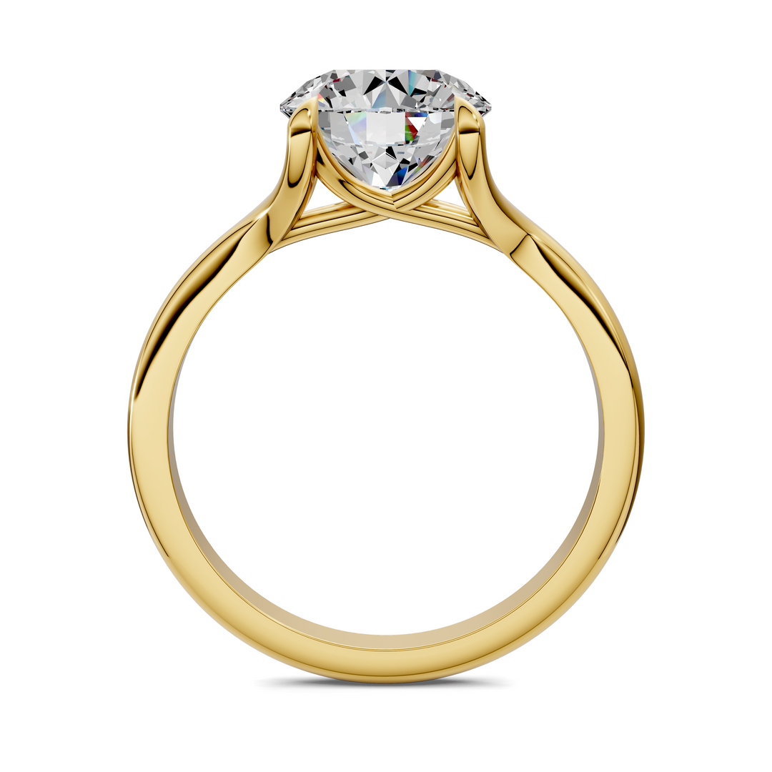 Jillian Tapered Solitaire Ring