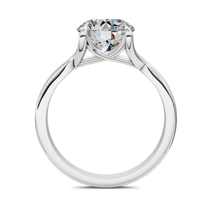 Jillian Tapered Solitaire Ring