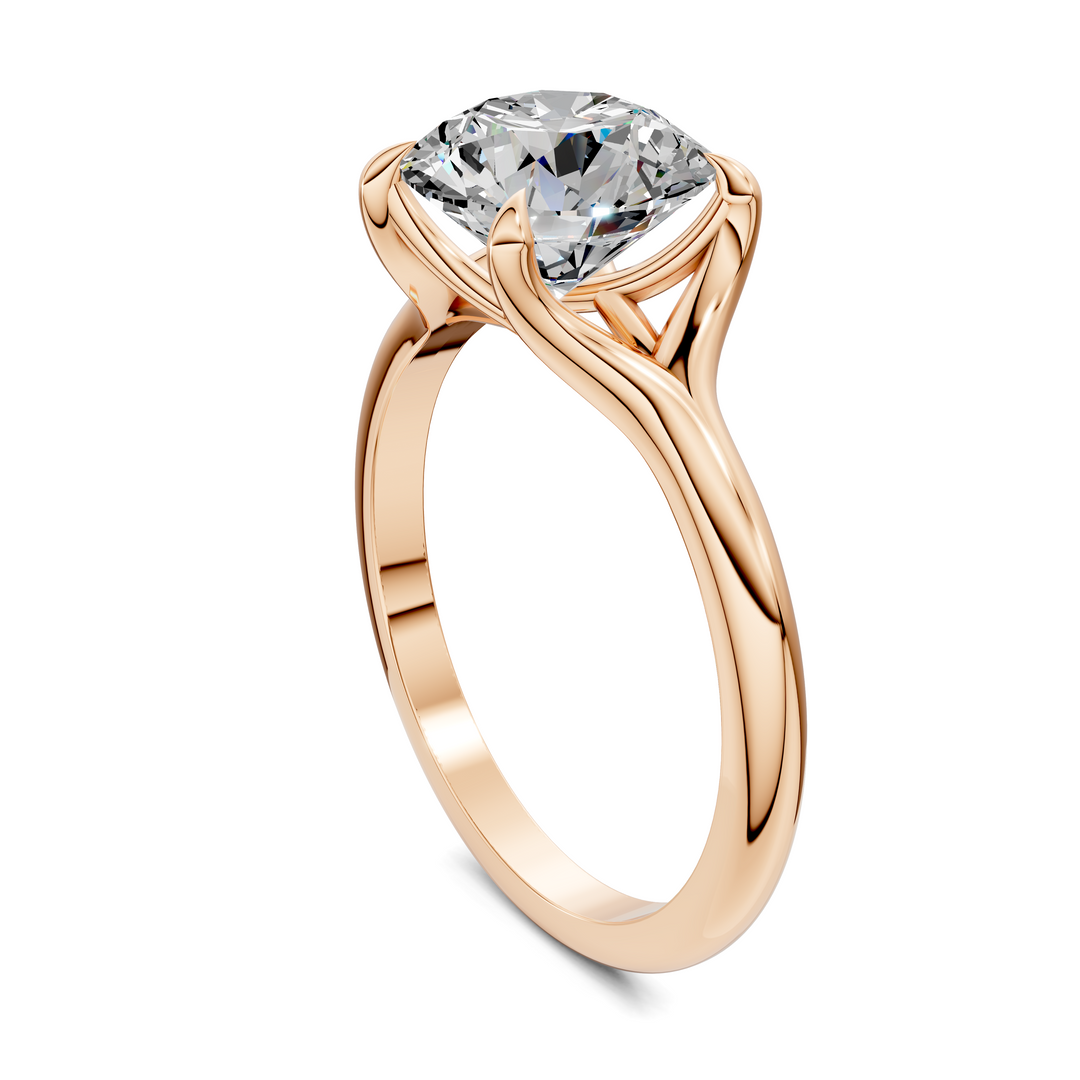 Jillian Tapered Solitaire Ring