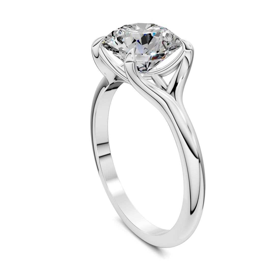 Jillian Tapered Solitaire Ring