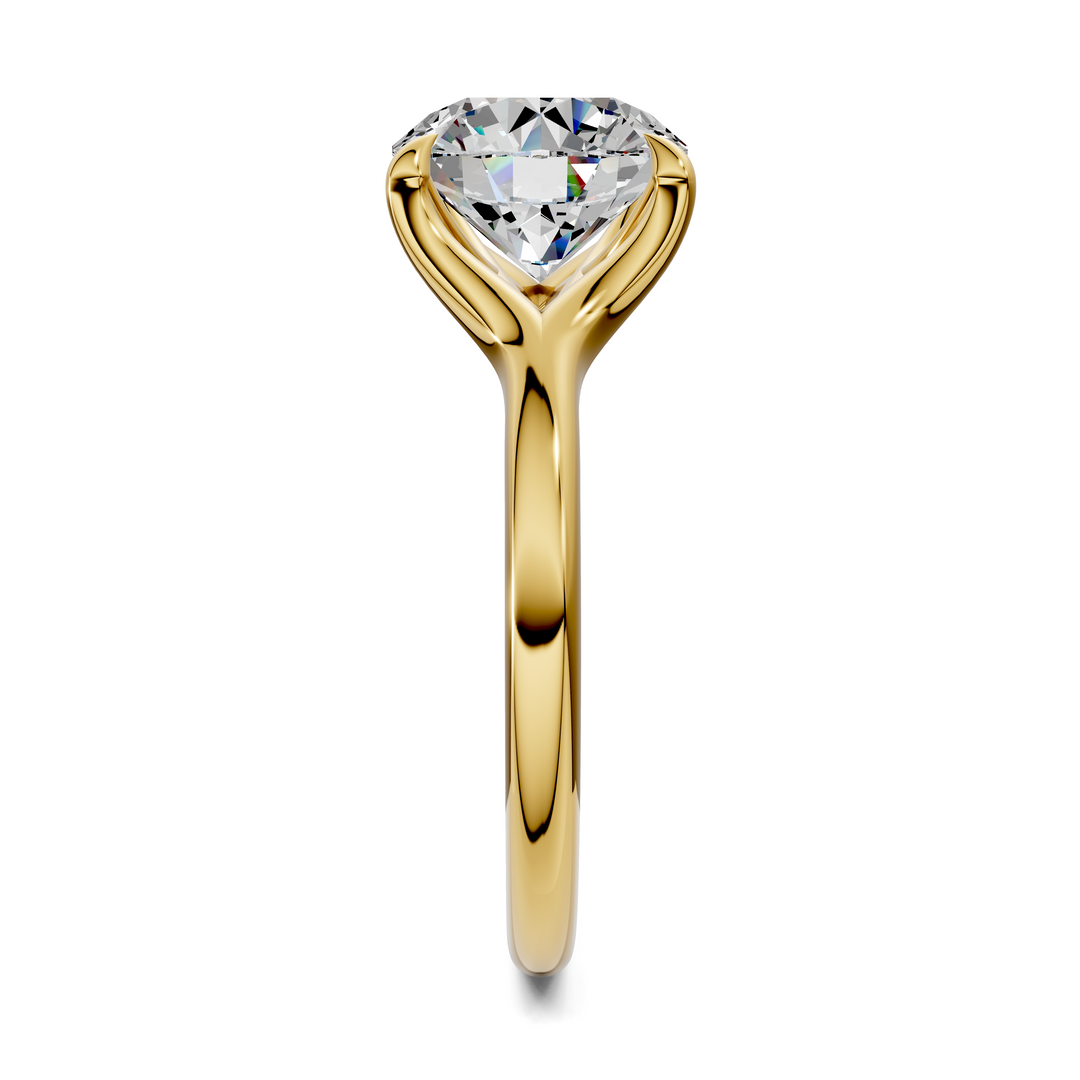 Jillian Tapered Solitaire Ring