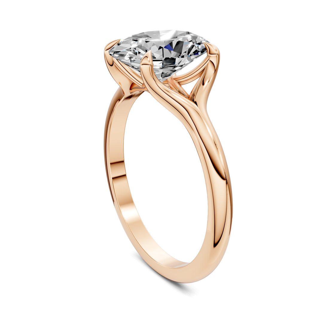 Jillian Tapered Solitaire Ring
