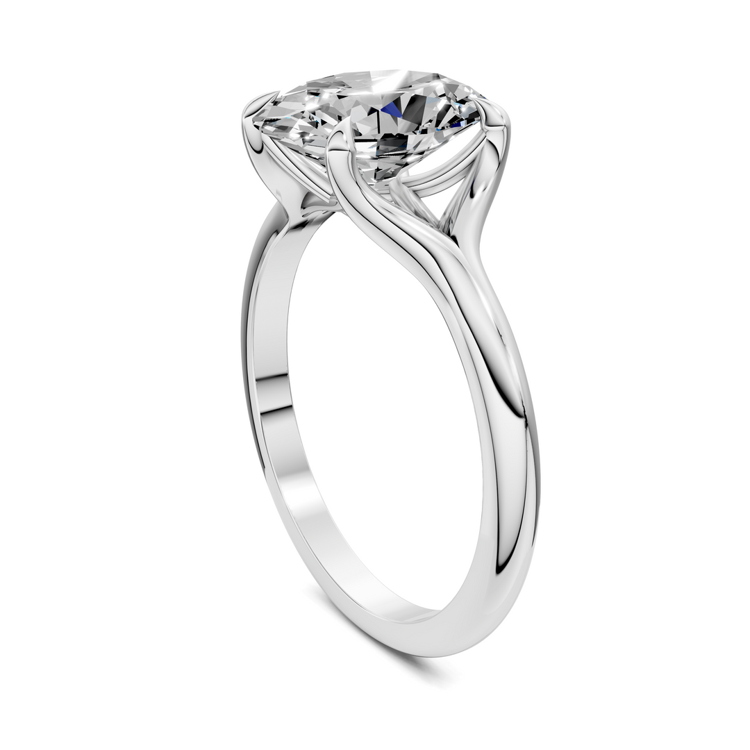 Jillian Tapered Solitaire Ring