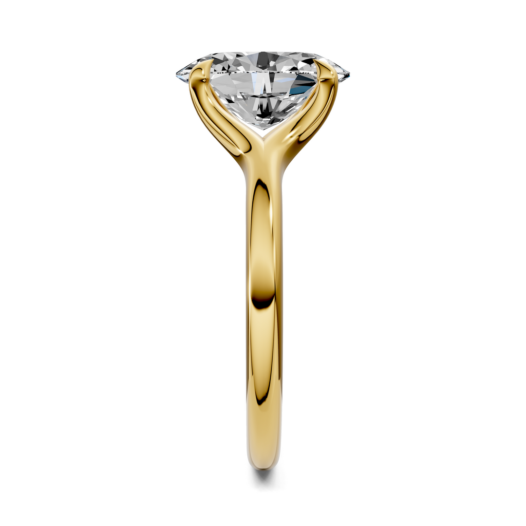 Jillian Tapered Solitaire Ring
