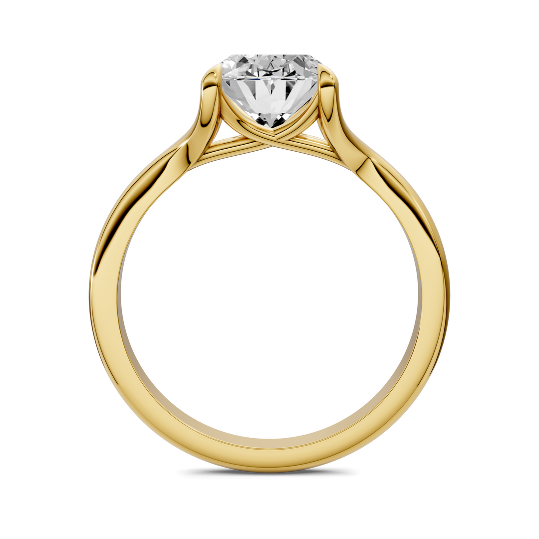 Jillian Tapered Solitaire Ring