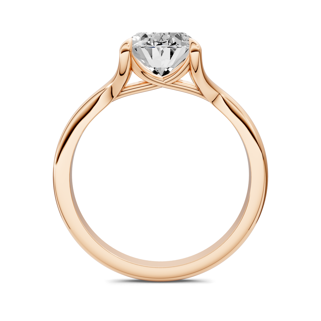 Jillian Tapered Solitaire Ring