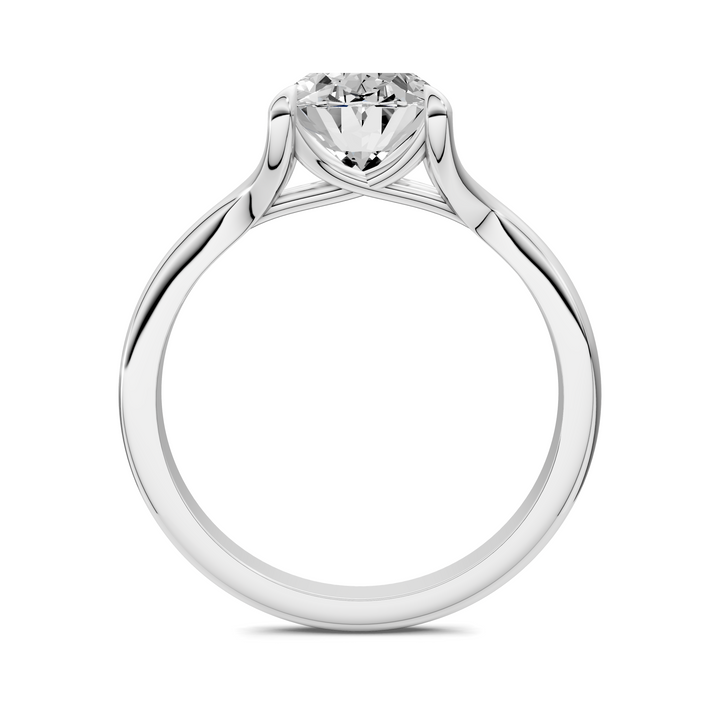 Jillian Tapered Solitaire Ring