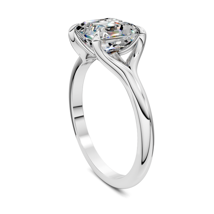 Jillian Tapered Solitaire Ring