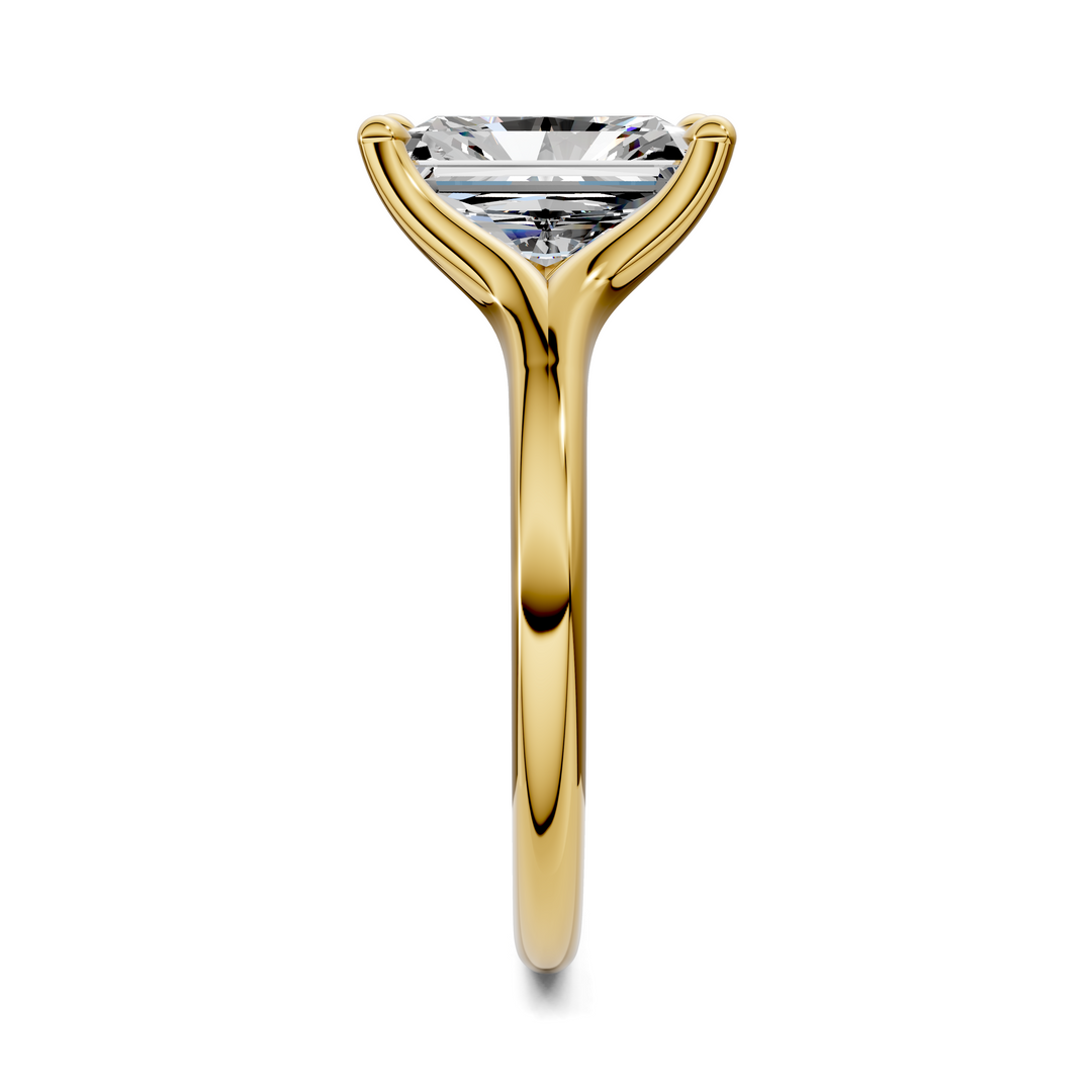 Jillian Tapered Solitaire Ring