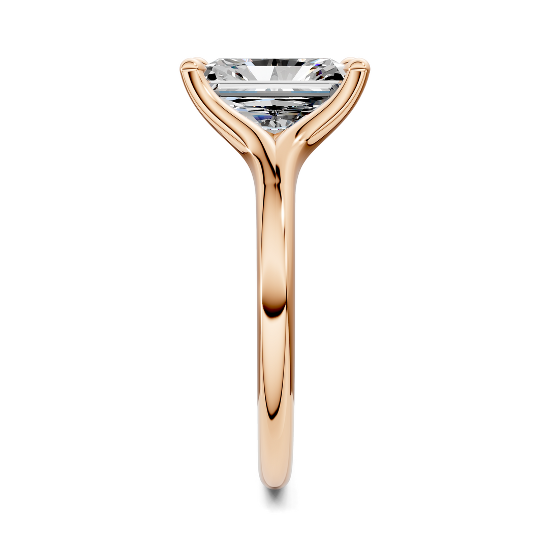 Jillian Tapered Solitaire Ring