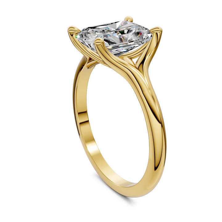 Jillian Tapered Solitaire Ring