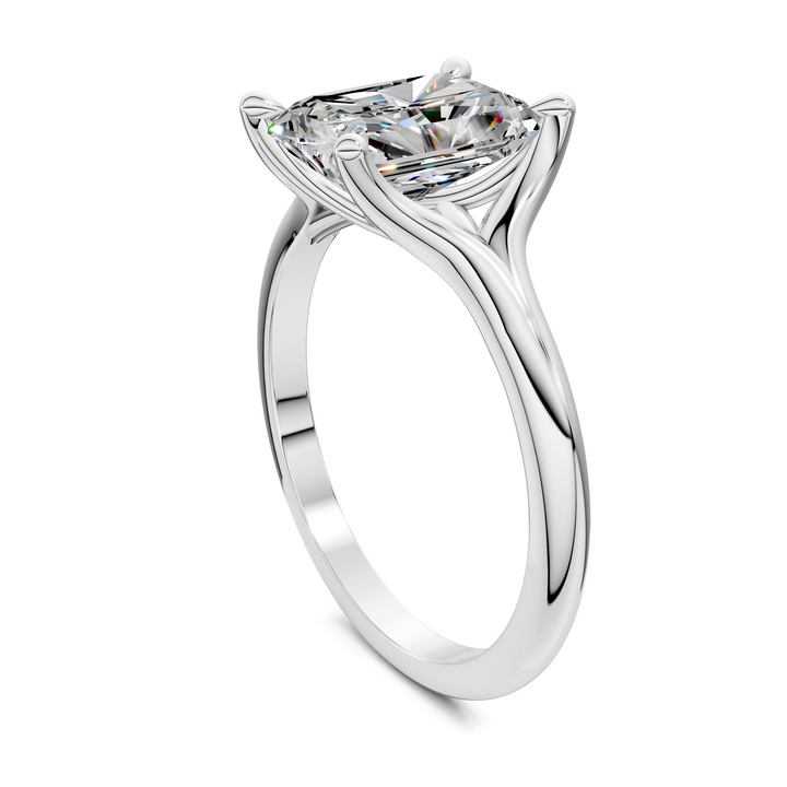 Jillian Tapered Solitaire Ring