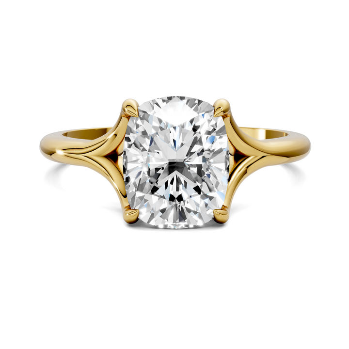 Jillian Split Shank Solitaire Ring