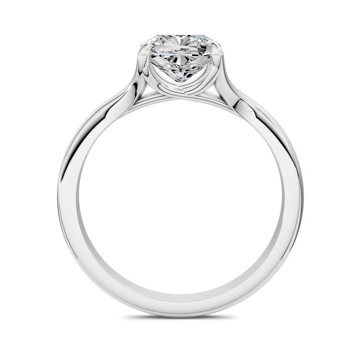 Jillian Split Shank Solitaire Ring
