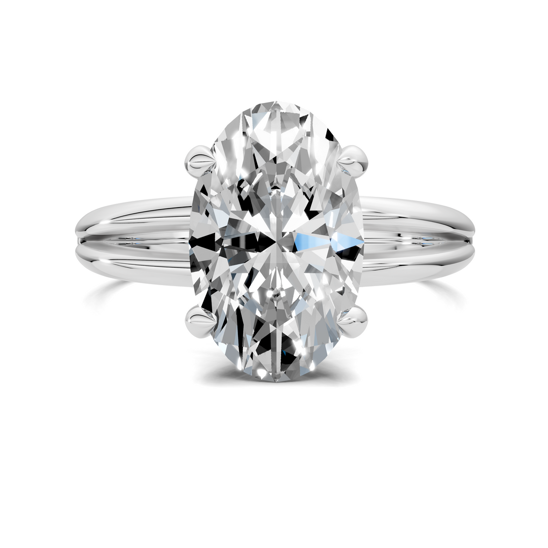 Ashlee Floating Split Band Ring