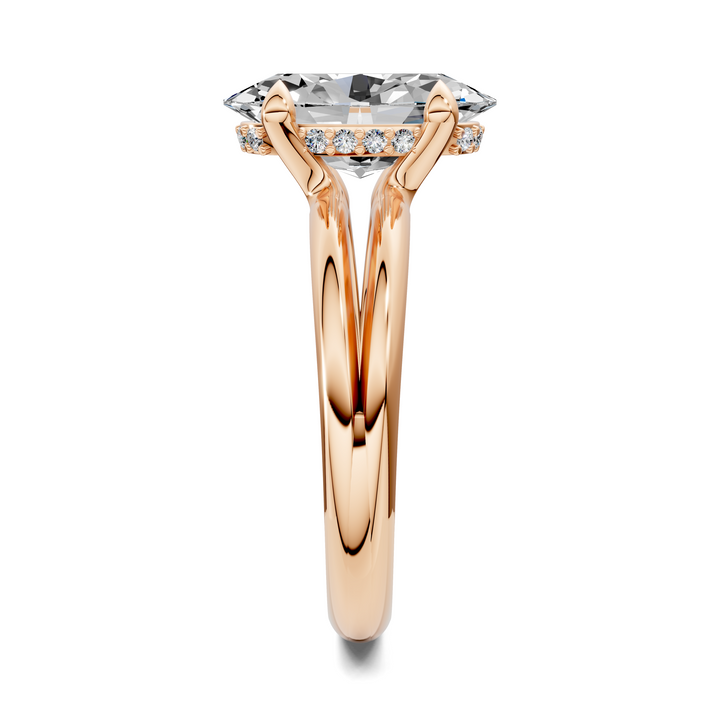 Ashlee Floating Split Band Ring