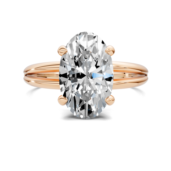 Ashlee Floating Split Band Ring