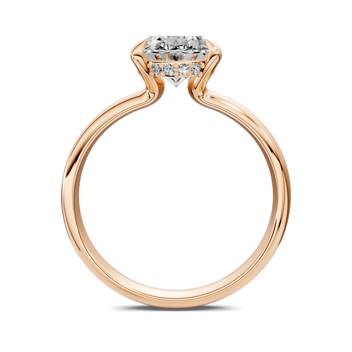 Ashlee Floating Split Band Ring