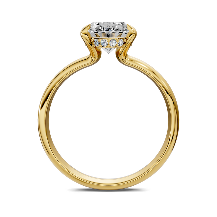 Ashlee Floating Split Band Ring
