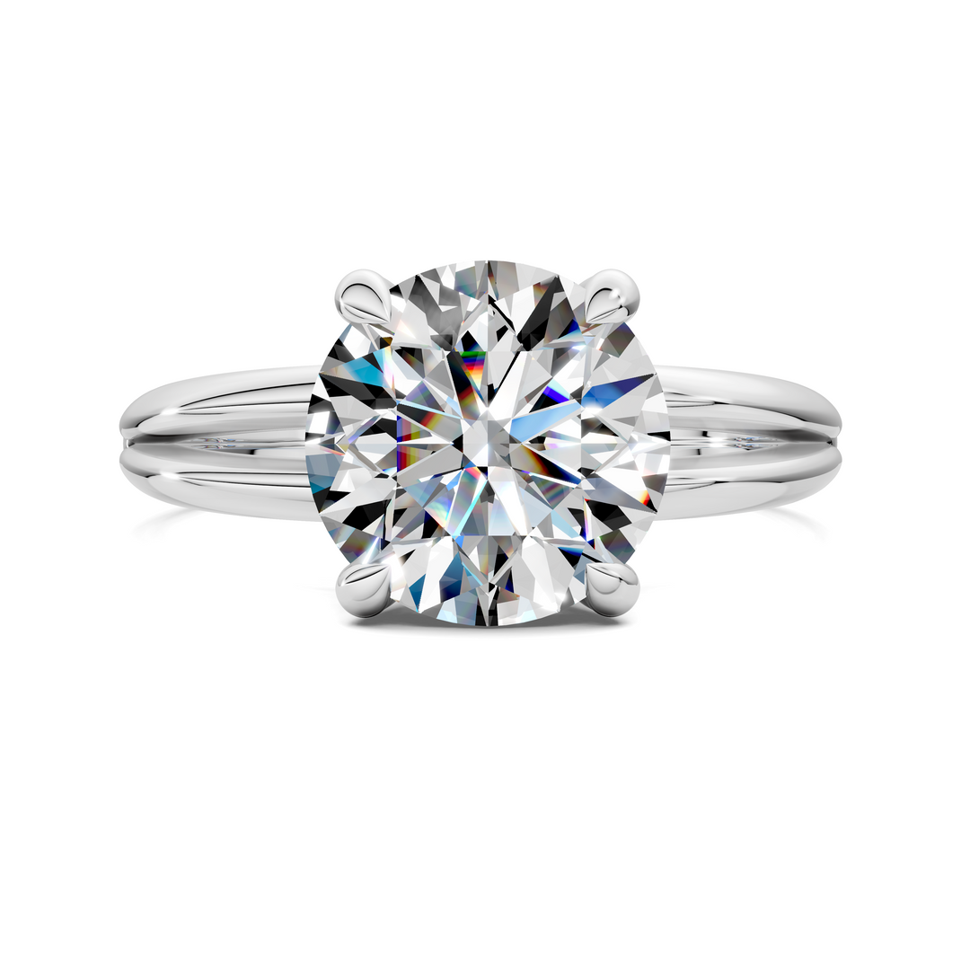 Ashlee Floating Split Band Ring