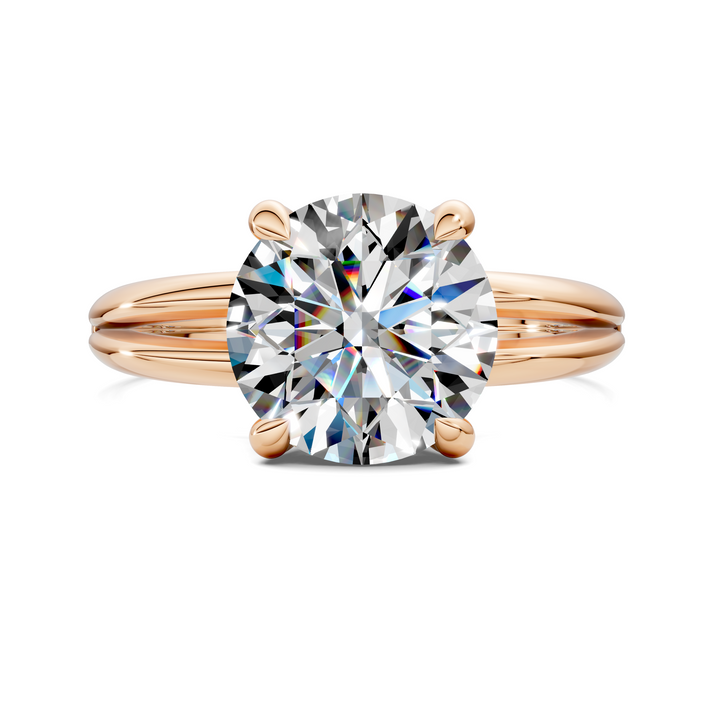 Ashlee Floating Split Band Ring