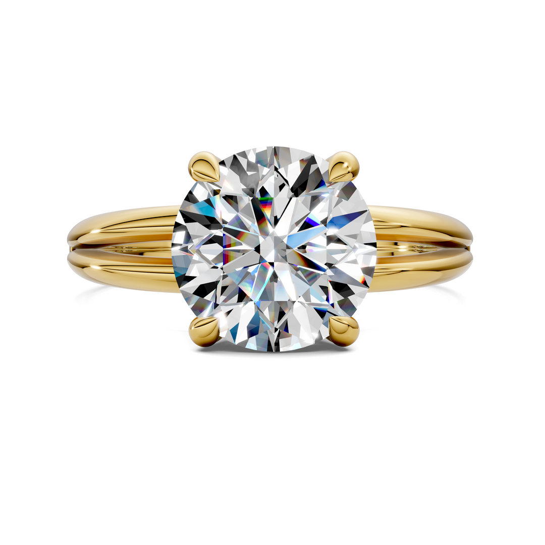 Ashlee Floating Split Band Ring