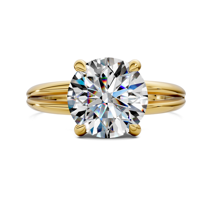 Ashlee Floating Split Band Ring