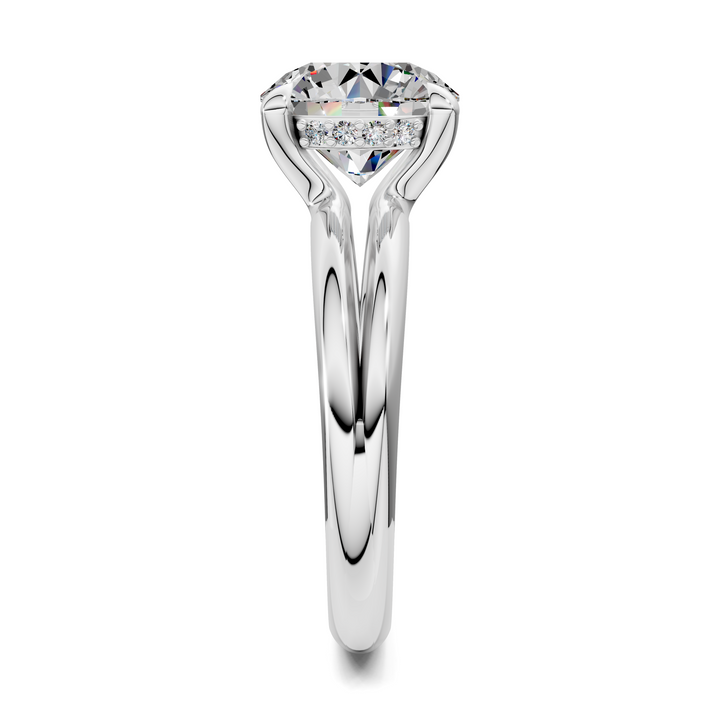 Ashlee Floating Split Band Ring