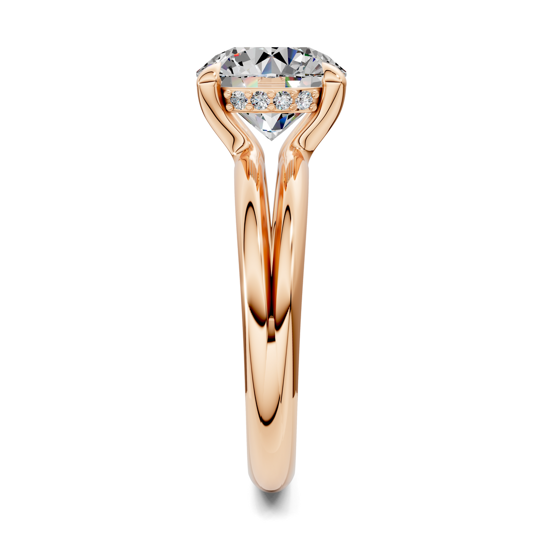 Ashlee Floating Split Band Ring
