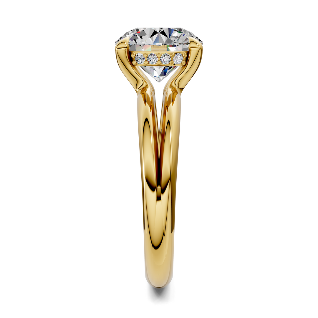 Ashlee Floating Split Band Ring