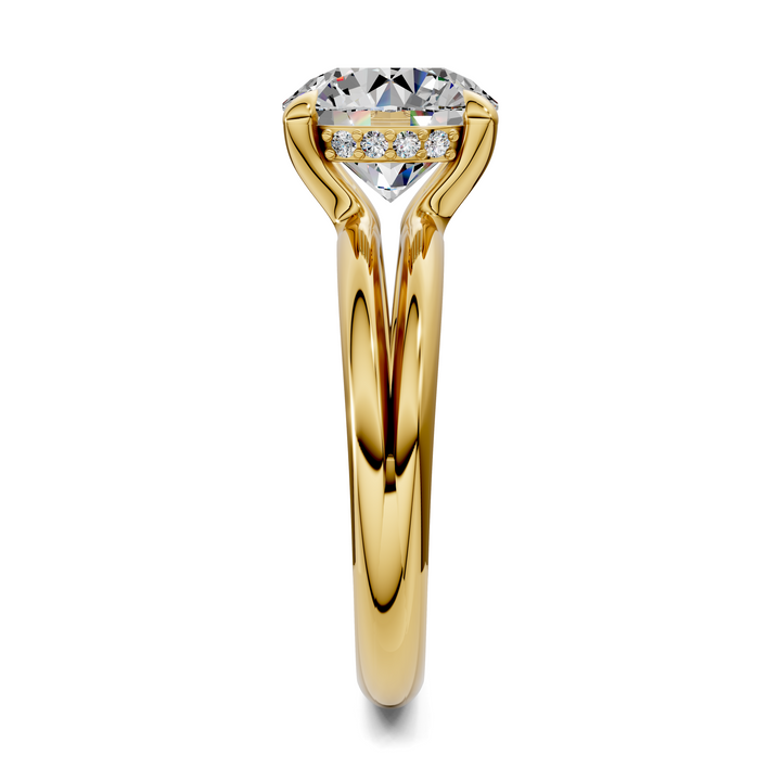 Ashlee Floating Split Band Ring