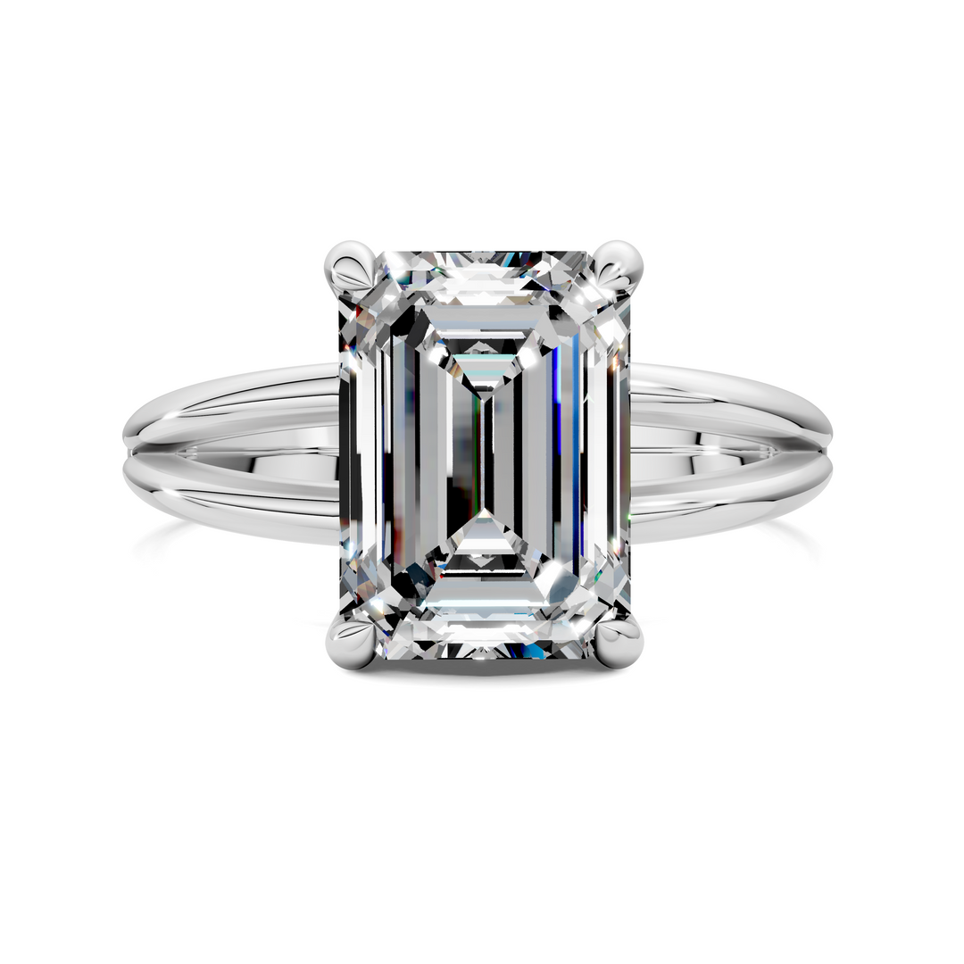 Ashlee Floating Split Band Ring