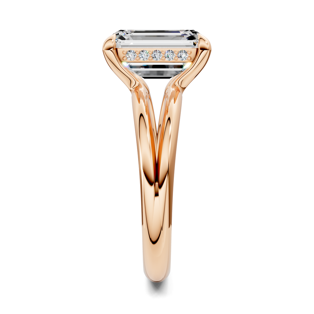 Ashlee Floating Split Band Ring