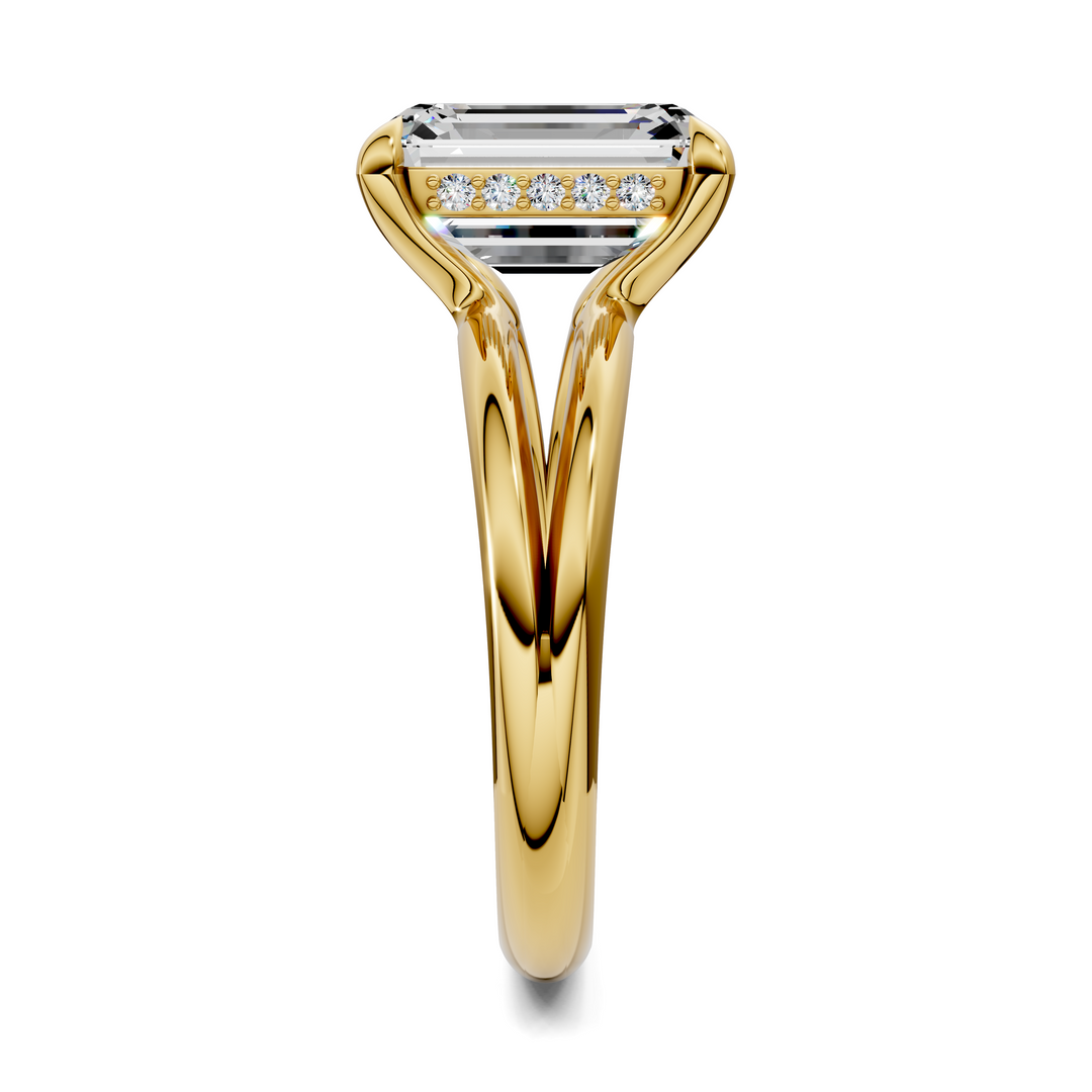 Ashlee Floating Split Band Ring