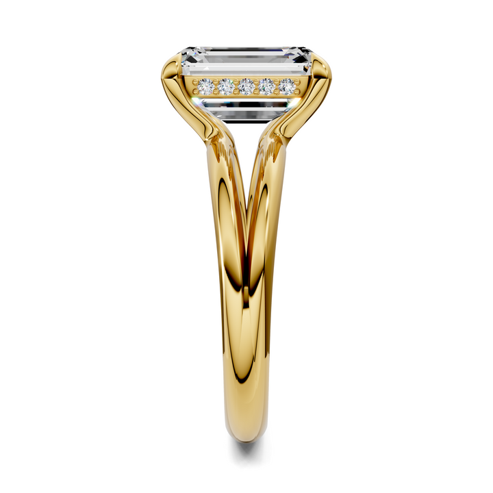 Ashlee Floating Split Band Ring