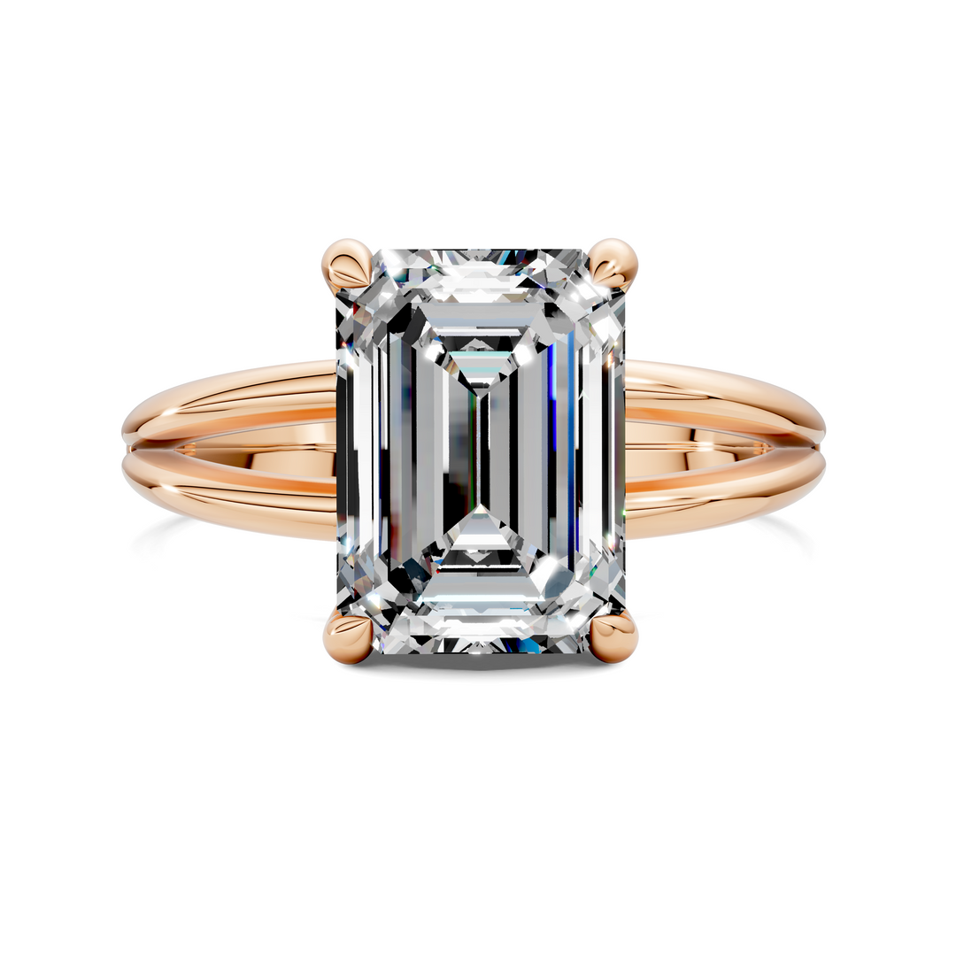 Ashlee Floating Split Band Ring