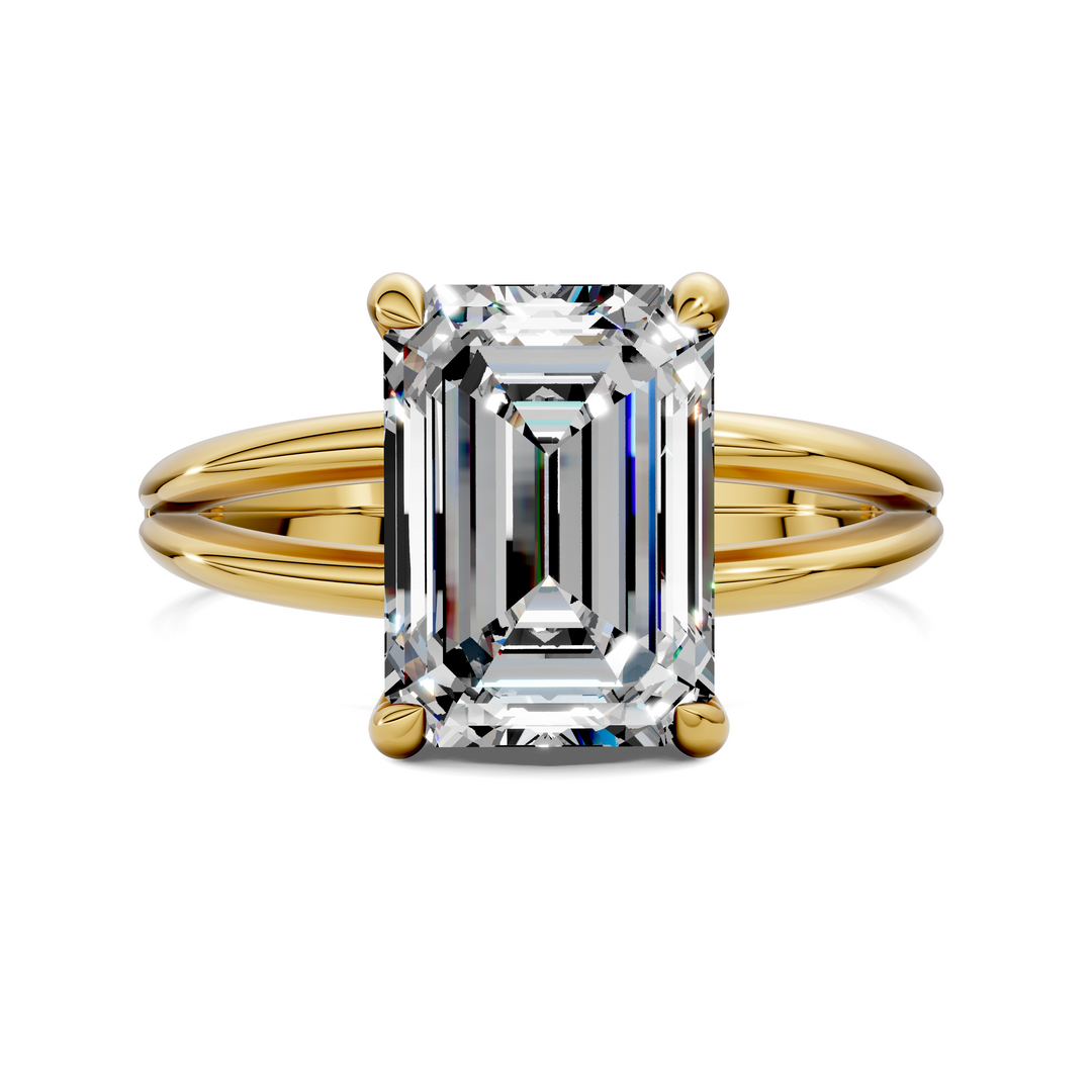 Ashlee Floating Split Band Ring