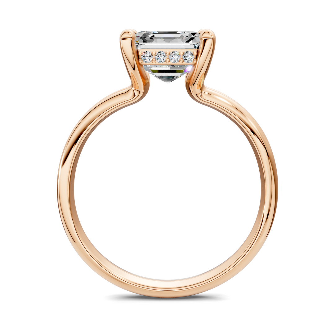 Ashlee Floating Split Band Ring