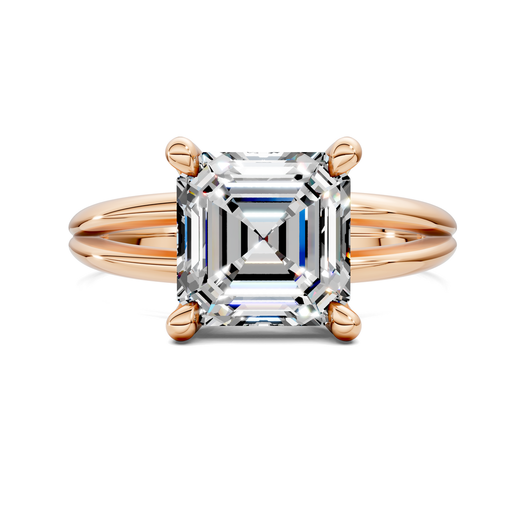 Ashlee Floating Split Band Ring