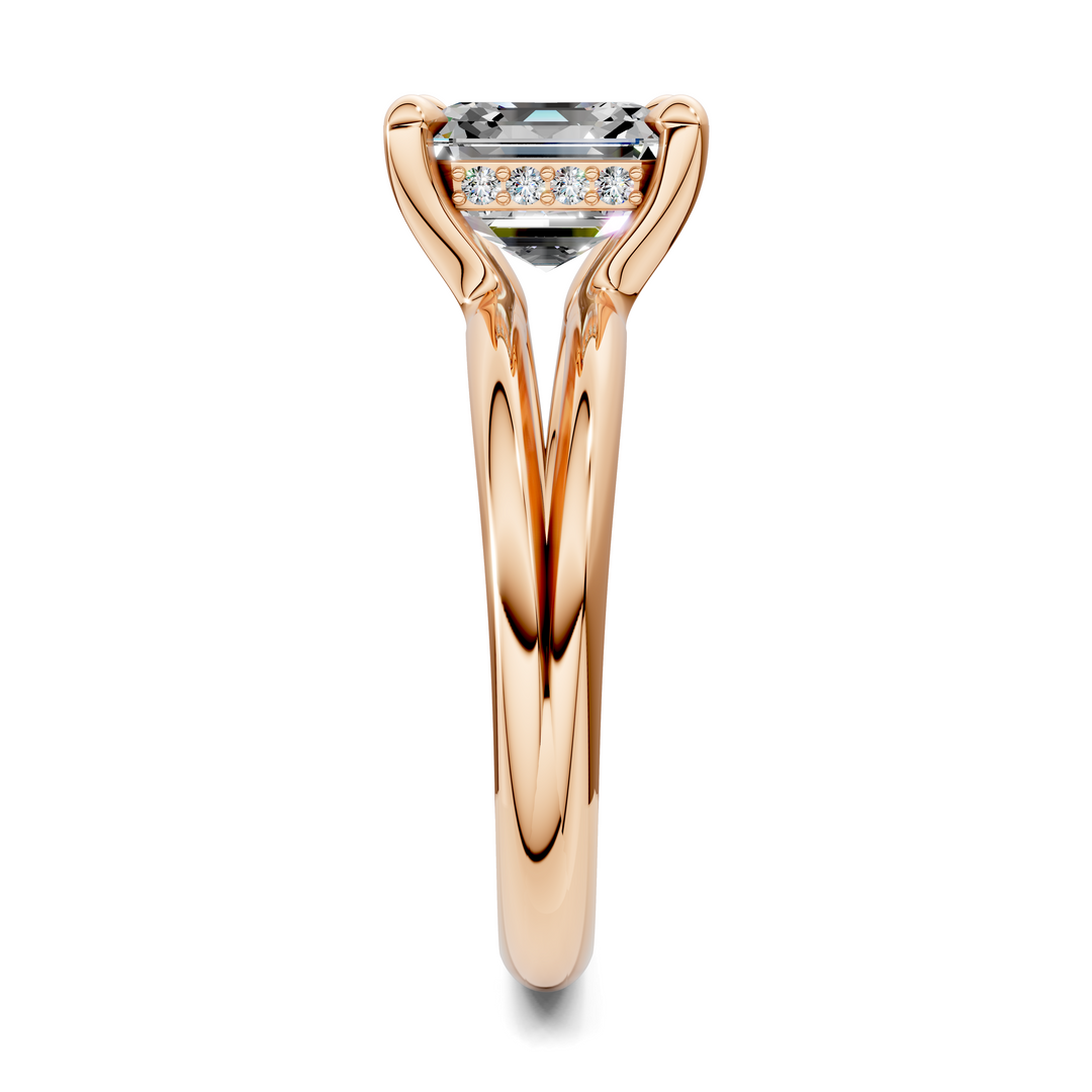 Ashlee Floating Split Band Ring