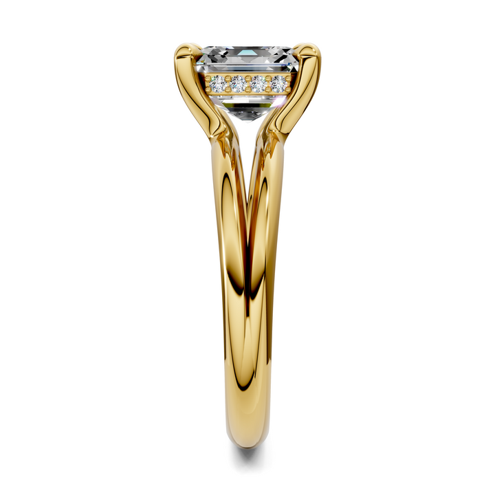 Ashlee Floating Split Band Ring