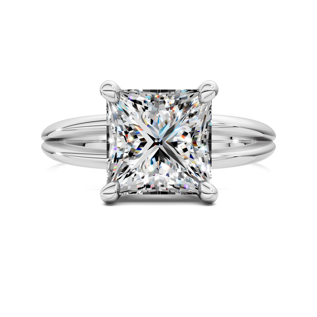 Ashlee Floating Split Band Ring