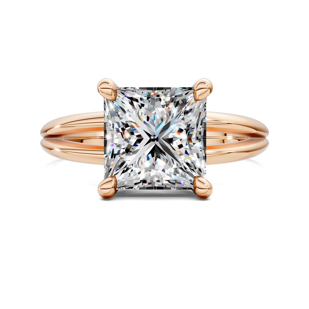 Ashlee Floating Split Band Ring