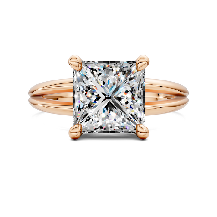 Ashlee Floating Split Band Ring